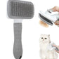 Pet Grooming Care Dog & Cat Hair Remover Brush - Long Hair Grooming Comb for Easy Cleaning