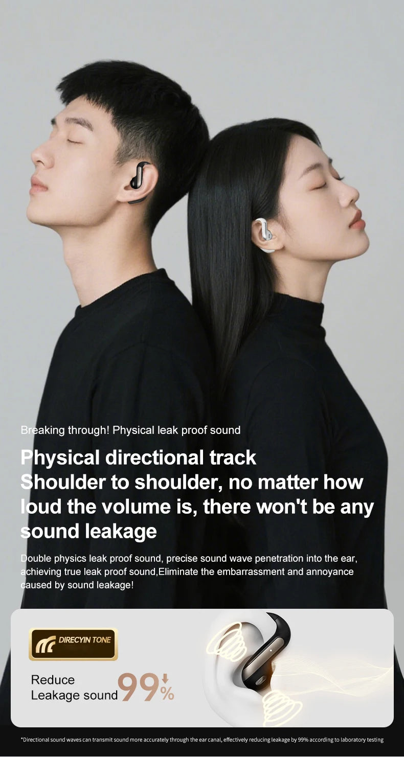 AI Translation Earbuds With Noise Canceling Ear Hook Sports