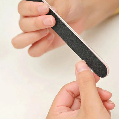 Nail Files 5 Piece Emery Board Set Back to School 2026 Sandpaper Nail File Kit DIY Manicure