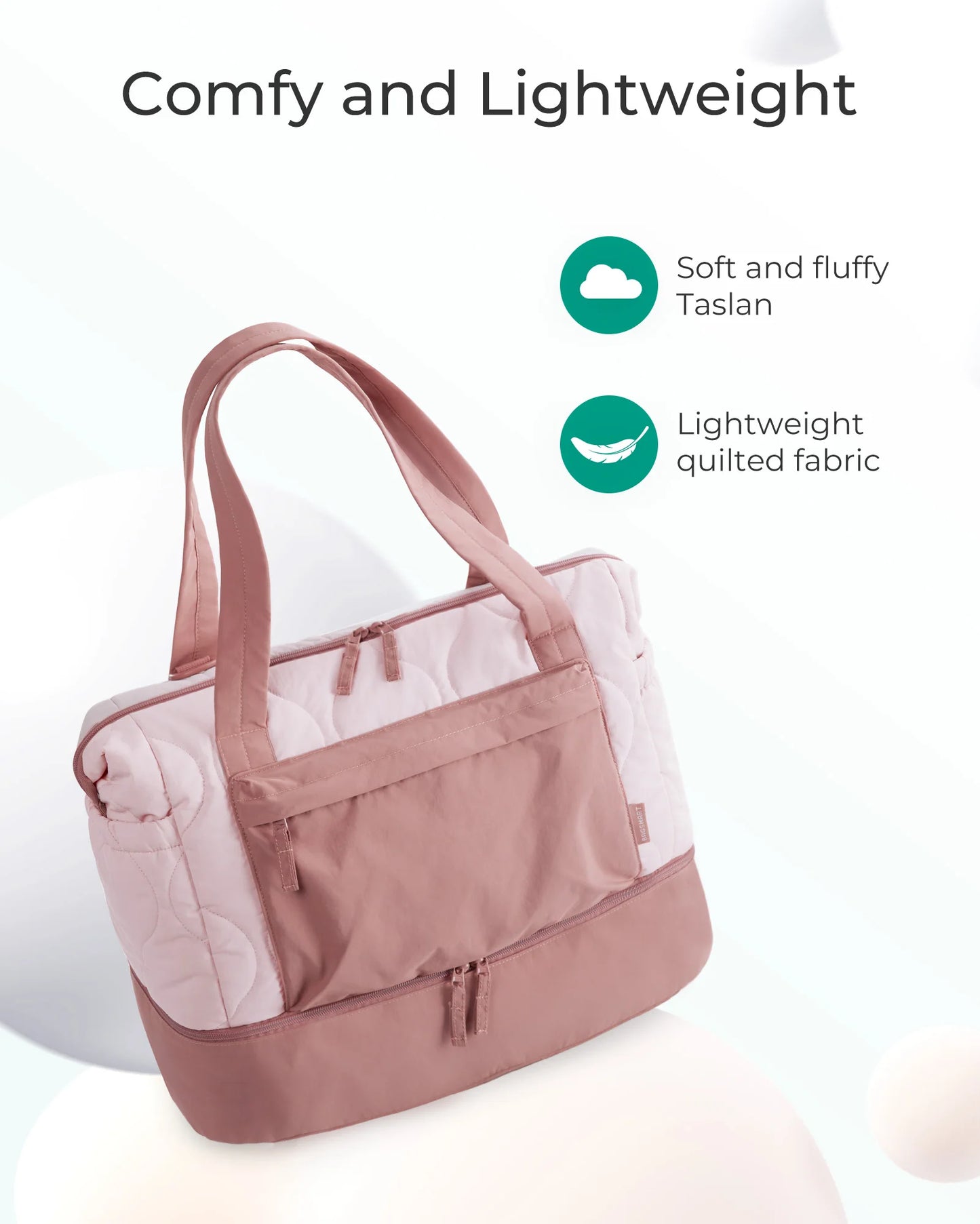 Travel Bag Weekender Duffle Carry On With Shoe Compartment Large Capacity For Travel 2026 Fall Essentials