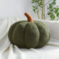 Plush Pumpkin Cushion – Cozy Sherpa & Boucle Throw Pillow for Fall & Halloween Home Decor, Ideal Gift for Kids and Babies