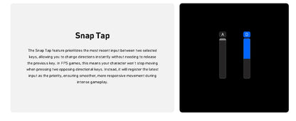 Teclado de juego magnético de 68 teclas con efecto Hall y RGB topográfico