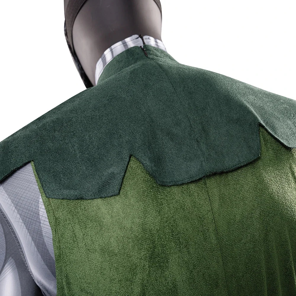 Doctor Doom cosplay-kostyme sett kappe maske Halloween 2025