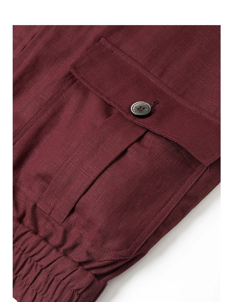 Lightweight Women's Sleeveless Jacket - Linen Cotton, Spring