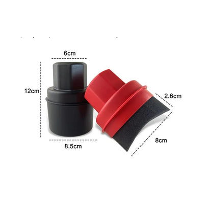 Car Wheel Polishing Sponge Brush Curved Tire Cleaner Contour Dressing Applicator 2 Pack Fall 2025 Gift