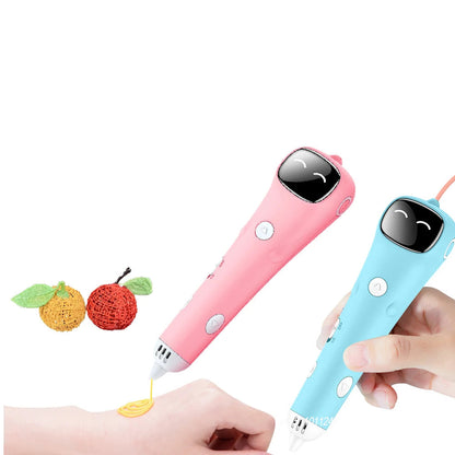 3D Pen Low Temperature PCL Filament Drawing DIY Toy For Kids - Safe Gift For Girls & Boys