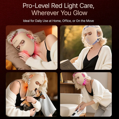 LED Light Therapy Mask 4D Facial Device Anti Aging And Acne Care Fall 2026 Skincare Trend