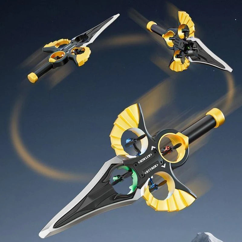 Flying Sword Toy Gesture Control Foam RC Stunt Toy Outdoor