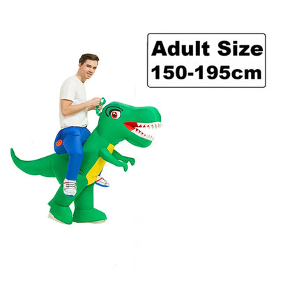 Halloween Alien Oppusteligt Kostume til Børn & Voksne - Sjov Cosplay Dragt til Fester