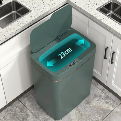 Touchless Smart Sensor Trash Can 15L Waterproof Automatic