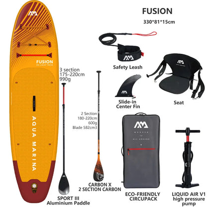 Variant image for Inflatable Stand Up Paddle Board 330x81x15cm with Complete Accessory Set for All Water Sports-8