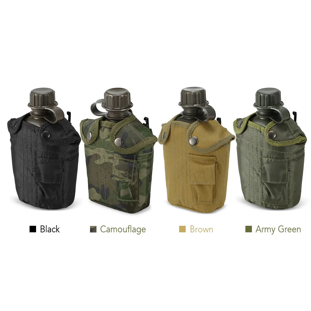 Water Bottle Canteen Fall 2025 Outdoor Hiking Survival Gear Durable Leakproof For Camping And Backpacking