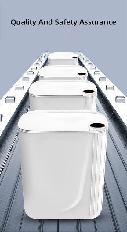 Smart Sensor Trash Can 20L Type C Rechargeable Bathroom