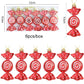 6-Pack Christmas Candy Cane Ornaments - Festive Tree Decorations for Holiday Home Decor, Perfect New Year Gift 2024