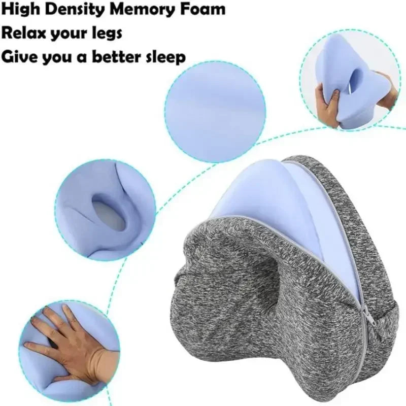 Memory Foam Benpude Ortopædisk Lårstøtte Pude Iskias Rygsmerte Lindring Efterår 2025