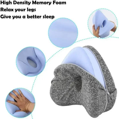 Memory Foam Benpude Ortopædisk Lårstøtte Pude Iskias Rygsmerte Lindring Efterår 2025