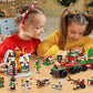 24 Days Christmas Advent Calendar Building Blocks Set - Fun DIY Santa Toys for Kids