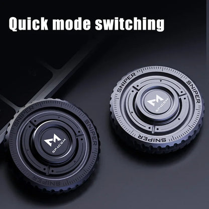 EDC Metall 3in1 Drückkarte Spinner Münze Stressabbaugerät