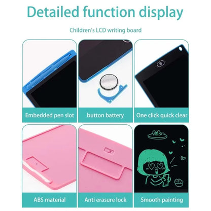 10 Zoll LCD Schreibtafel Digitale Magische Tafel Skizzenblock - Tragbares Geschenk für Kinder