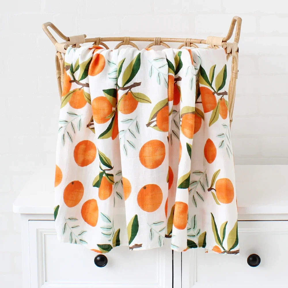 Bambus Musselin Pucktuch 120x120 Cm Blumen Neugeborenen Bettwäsche Herbst 2025 Atmungsaktiv Umweltfreundlich Baby Geschenk