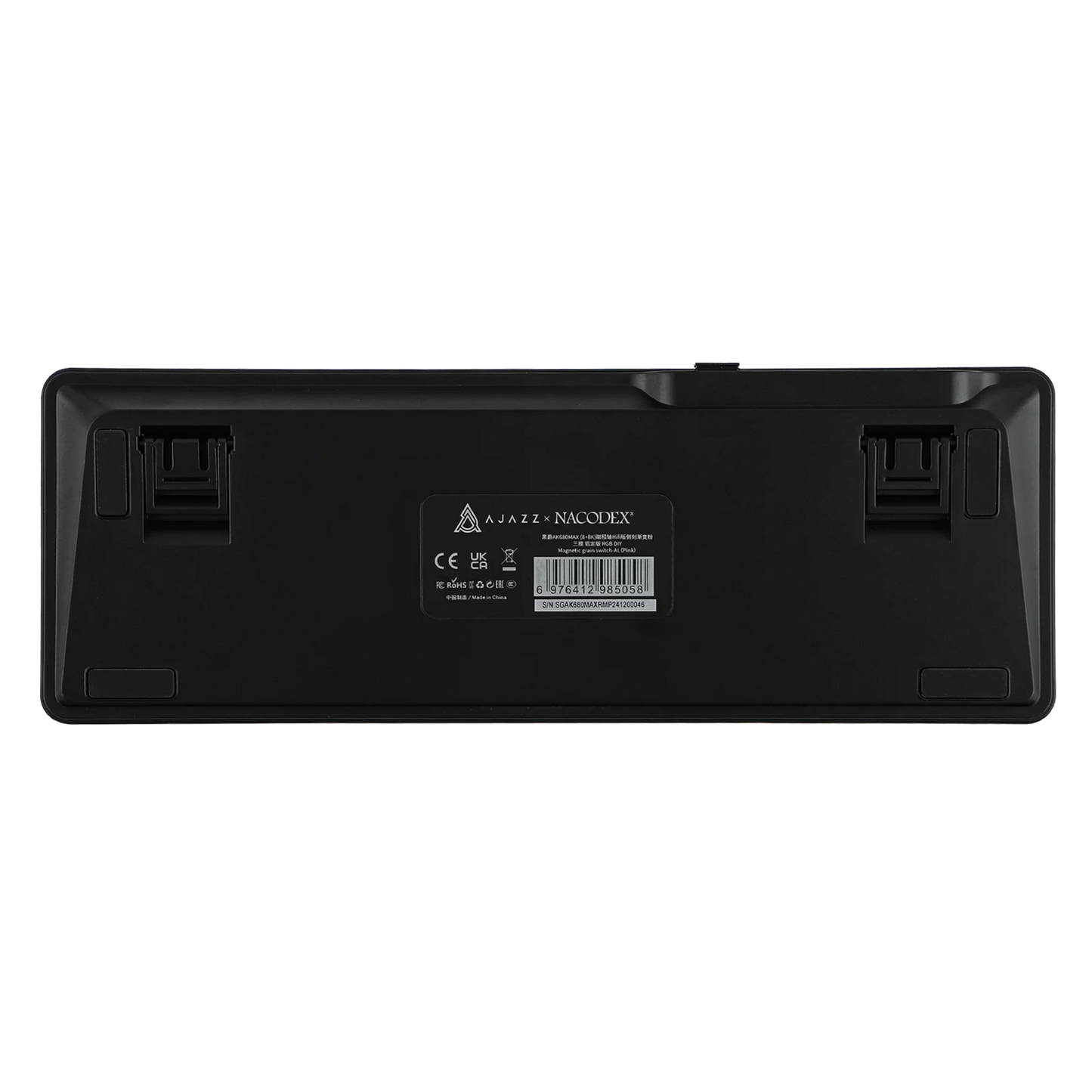 Teclado mecánico 68 teclas inalámbrico Bluetooth RGB efecto Hall