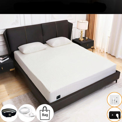 Earthing Fitted Sheet Grounding Silver Fiber Mattress