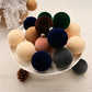 Elegant Velvet Christmas Ornaments - Winter Decor Balls for Holiday Parties, Weddings, and Festive Home Decor 12PCS