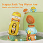 Summer Play Water Toys for Baby Shower Cute Duck Elephant Cart Games for Kids 6M+