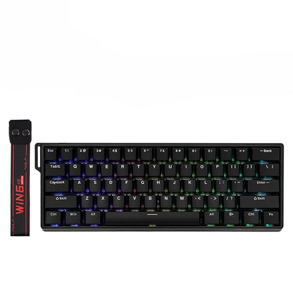 Teclado Mecánico Magnético Hot Swap 60 Porciento 8000Hz