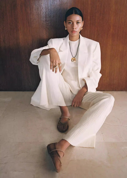 Breathable Women’s Ballet Flats - Mary Jane, Mesh, Summer