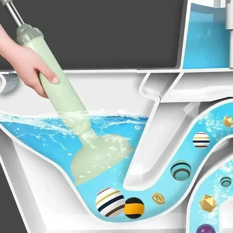 Silicone Toilet Plunger High Pressure Pump Drain Cleaner Tool Eco Friendly Anti Clogging Kitchen Bathroom Fall 2026