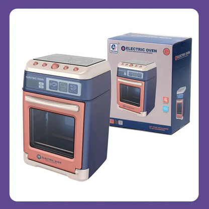 Pretend Kitchen Playset - Electric Vacuum, Juicer, Washing Machine & Water Sweeper Toys for Kids