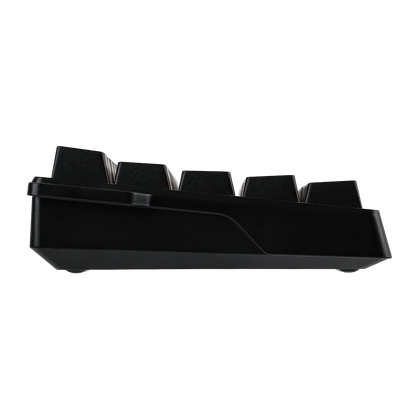 Teclado mecánico intercambiable en caliente del 60 por ciento aluminio RGB Hall