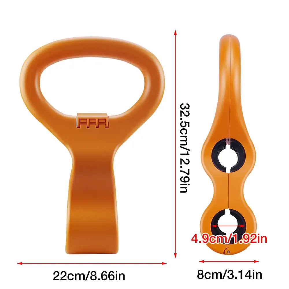 Kettlebell Travel Grip Trainer Compact Workout Gear