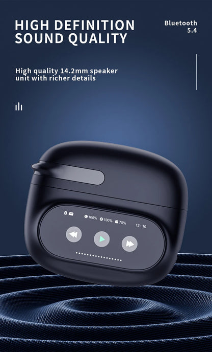 AI Translation Bluetooth Earphones With ANC And Touch