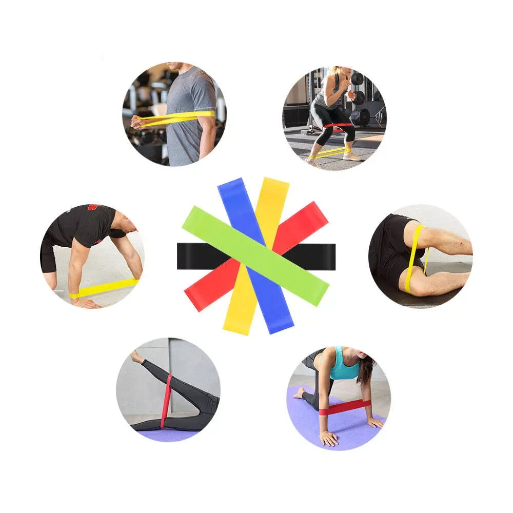 Resistance Bands Set TPE Workout Bands Home Fitness