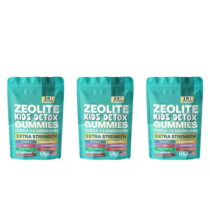 Zeolite Gummies 9-in-1 Formula Immune Support Detox Gummies Fall 2026 Wellness 60 Gummies