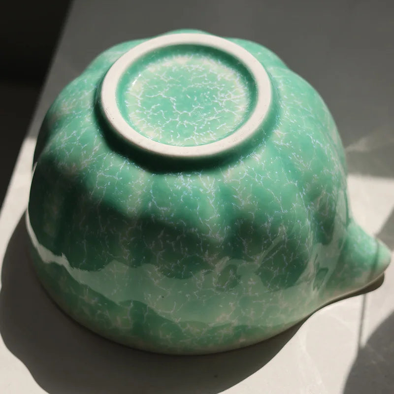 Keramisk Matcha Tesett med Bambusvisp Gaveeske Sett