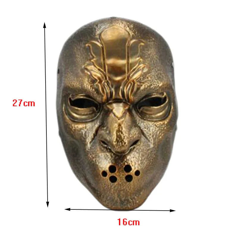 Harry Potter Dooddoenermasker van kunsthars voor cosplay, gemaskerd bal, Halloween en carnaval, Malfoy-rekwisiet 2026
