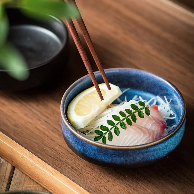 Ris Skål 4.5 Tommer Keramisk Japansk Skål Efterår 2025 Gave