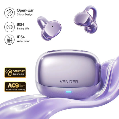 Écouteurs Bluetooth à conduction osseuse ouverts pour sport et gym