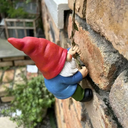 Decorazione pendente gnomo in resina per vasi e giardini carino ornamento da giardino esterno idea regalo autunno 2026