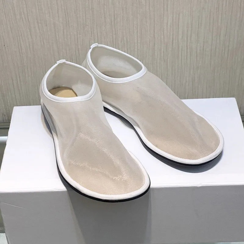 Breathable Women Mesh Ballet Flats - Slip On, For Summer