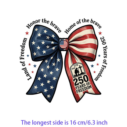 Iron On Patches USA Flag Bald Eagle Heat Transfer Set Patriotic 4th Of July DIY Clothing Decor 2026