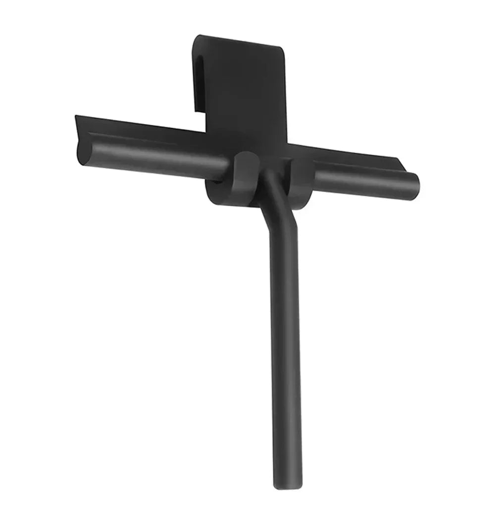 Shower Squeegee Wall Hanger Rubber Blade Bathroom Cleaner