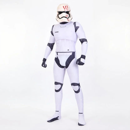 Star Wars Imperial Stormtrooper Zentai Jumpsuit Cosplay Costume for Men Boys Adults Halloween 2026