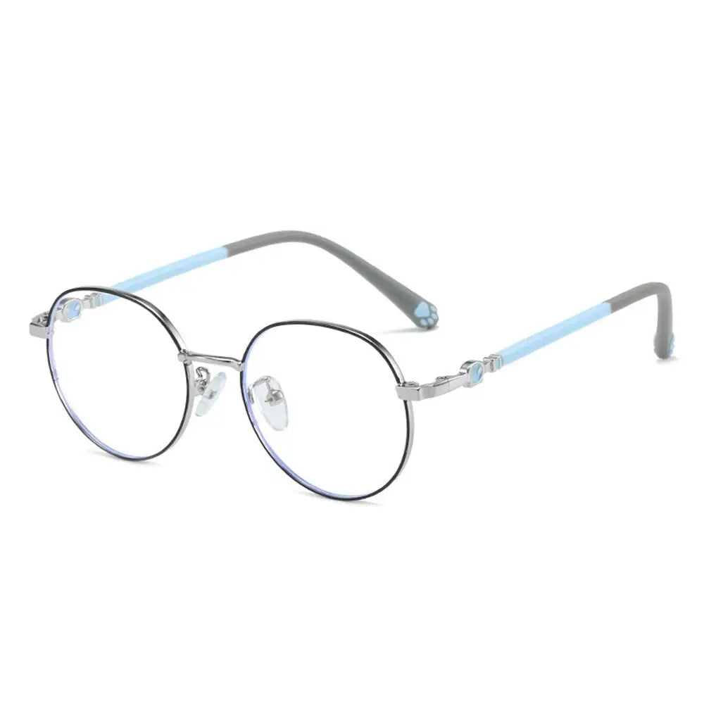 Anti Blue Light Glasses For Kids Classic Metal Frame Eyewear Back To School 2026 Eye Protection