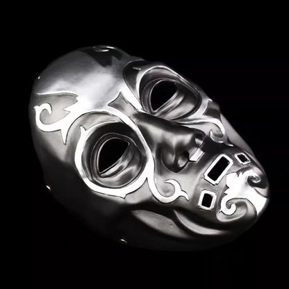 Harry Potter Dooddoenermasker van kunsthars voor cosplay, gemaskerd bal, Halloween en carnaval, Malfoy-rekwisiet 2026