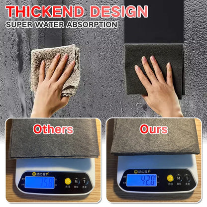 Chiffon de nettoyage en microfibre Chiffon de nettoyage en verre épaissi TikTok Viral Automne 2025 Cadeau Réutilisable sans traces