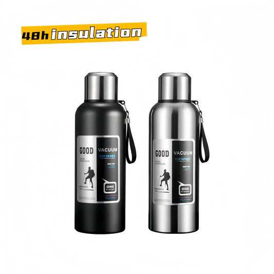 Bouteille d’eau isolée thermos en acier inoxydable mug de voyage pour extérieur cadeau écologique été 2026